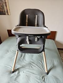 Seggiolone pappa Giordani reclinabile