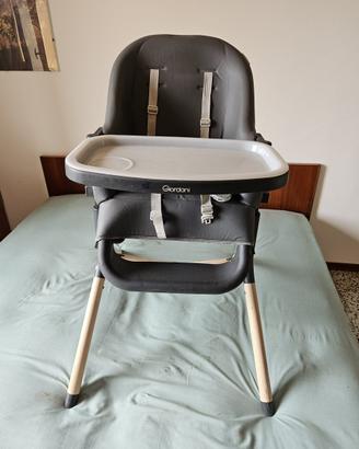 Seggiolone pappa Giordani reclinabile