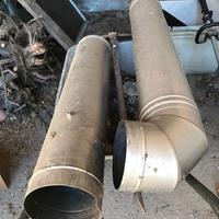 Tubi scarico fumi inox diam. 200