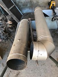 Tubi scarico fumi inox diam. 200