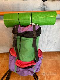 Zaino trekking campeggio scout seven