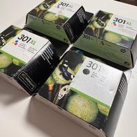 Cartucce HP 301 XL originali – lotto 4 pezzi 