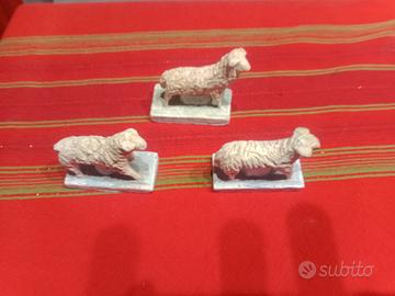 pecore in gesso anni 40