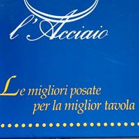 servizio di posate acciaio inox