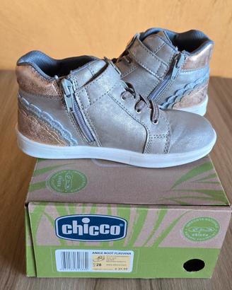 chicco Ankle Boot Flaviana taglia 28 silver