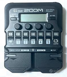 Pedaliera multieffetto per chitarra Zoom G1 Four
