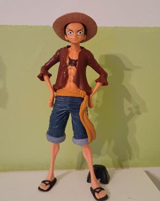 Monkey D. Rufy One piece 3 forme viso 28 cm