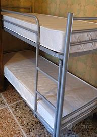 LETTO A CASTELLO con 2 materassi - come nuovo