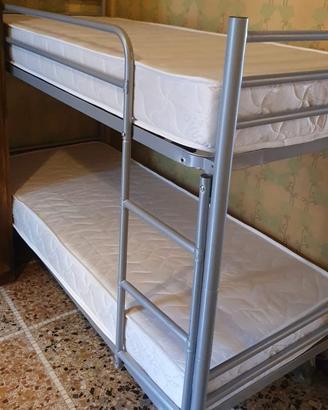LETTO A CASTELLO con 2 materassi - come nuovo