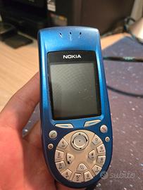 Nokia 3650 blu funzionante con batteria