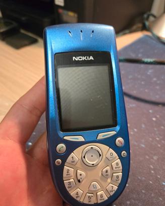 Nokia 3650 blu funzionante con batteria