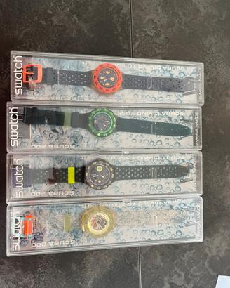 4 Swatch Scuba Diving 200