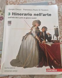 Libro scuola superiore: Itinerario nell'arte