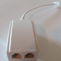 Spina telefonica 3 poli con filtro ADSL