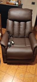 poltrona relax elettrica 