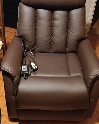 poltrona relax elettrica 