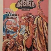 La sacra Bibbia a fumetti, Mosé e la terra promess