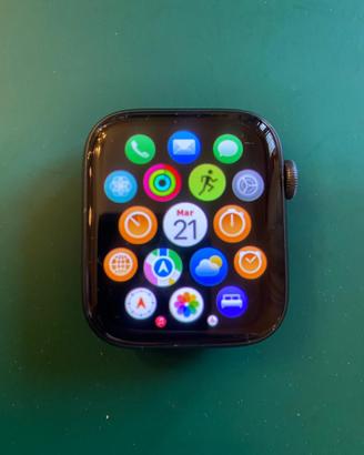 Apple Watch Serie 6 44mm GPS Space Gray e scatola