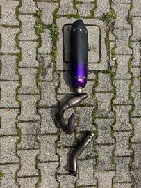 Scarico completo hgs per ktm/husqvarna