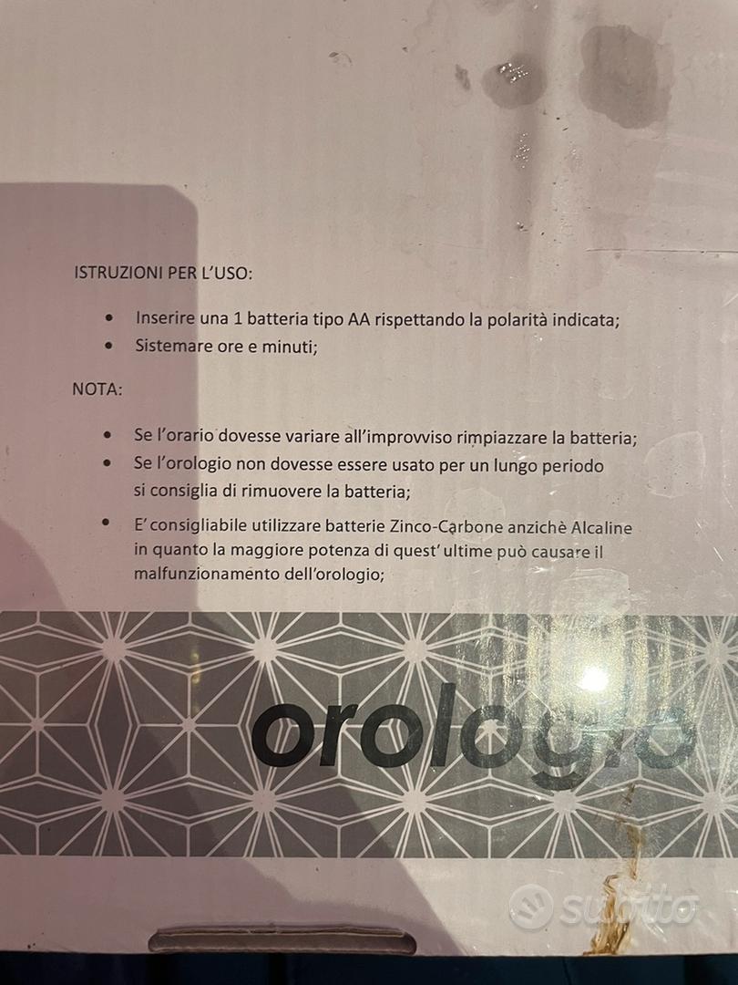 Orologio da parete shabby - Arredamento e Casalinghi In vendita a Palermo