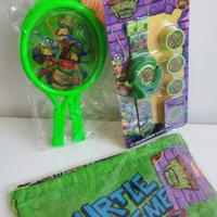 Tartarughe Ninja Orologio sacca e tennis