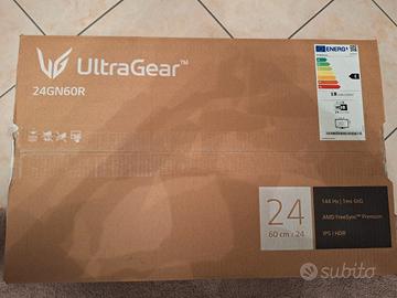 Monitor Gaming Lg ultragear 24 pollici