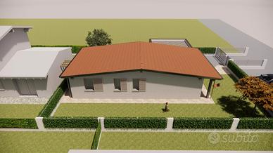 Villa singola nuova in zona residenziale