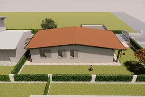 Villa singola nuova in zona residenziale