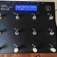 PEDALIERA MIDI VOES MX12 (3x4)+V-BOX (opt.)