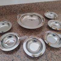 Piatti acciaio inox 18/10