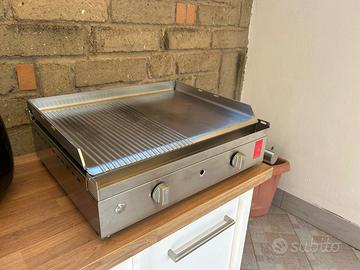 Planet 55 piastra in acciaio a gas per il barbecue