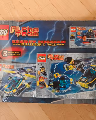 Lego Alpha Team Pack Set Nuovo Misb Raro City 