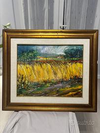 Quadro Originale Mario Puopolo - olio su tela