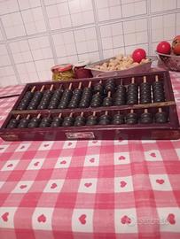 abaco cinese in legno anni 70