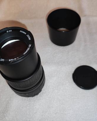 Obiettivo Sigma attacco Nikon AI