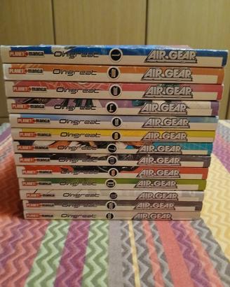 Manga Air Gear n. 1/13 con adesivi