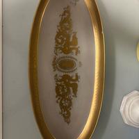 Vassoio oro zecchino