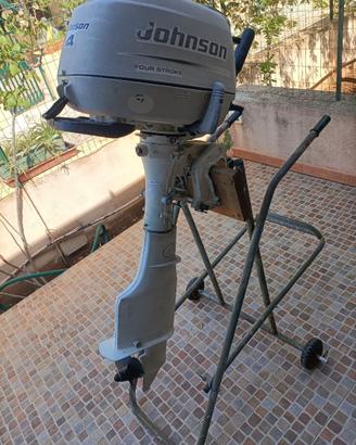 MOTORE JOHNSON 4 CV PIEDE LUNGO