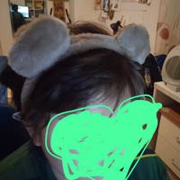 cerchietti con orecchie orsetto 