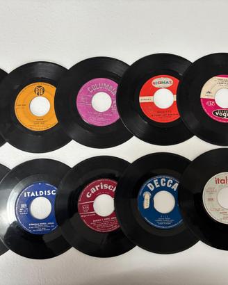 Lotto 4 - Composto da 10 vinili 45 GIRI