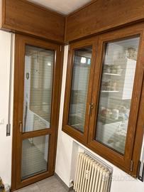 8 infissi PVC + cassonetti Made in Italy anno 2024