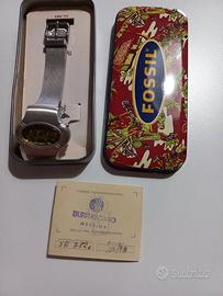 Orologio FOSSIL JR 7820 LED Watch Vintage del 98