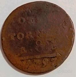 moneta 8 tornsesi 1797 - regno Delle due sicilie 