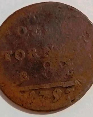 moneta 8 tornsesi 1797 - regno Delle due sicilie 