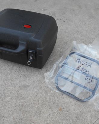 bauletto top case moto guzzi quota 1100