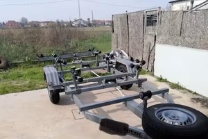 Carrello barca 1300 kg