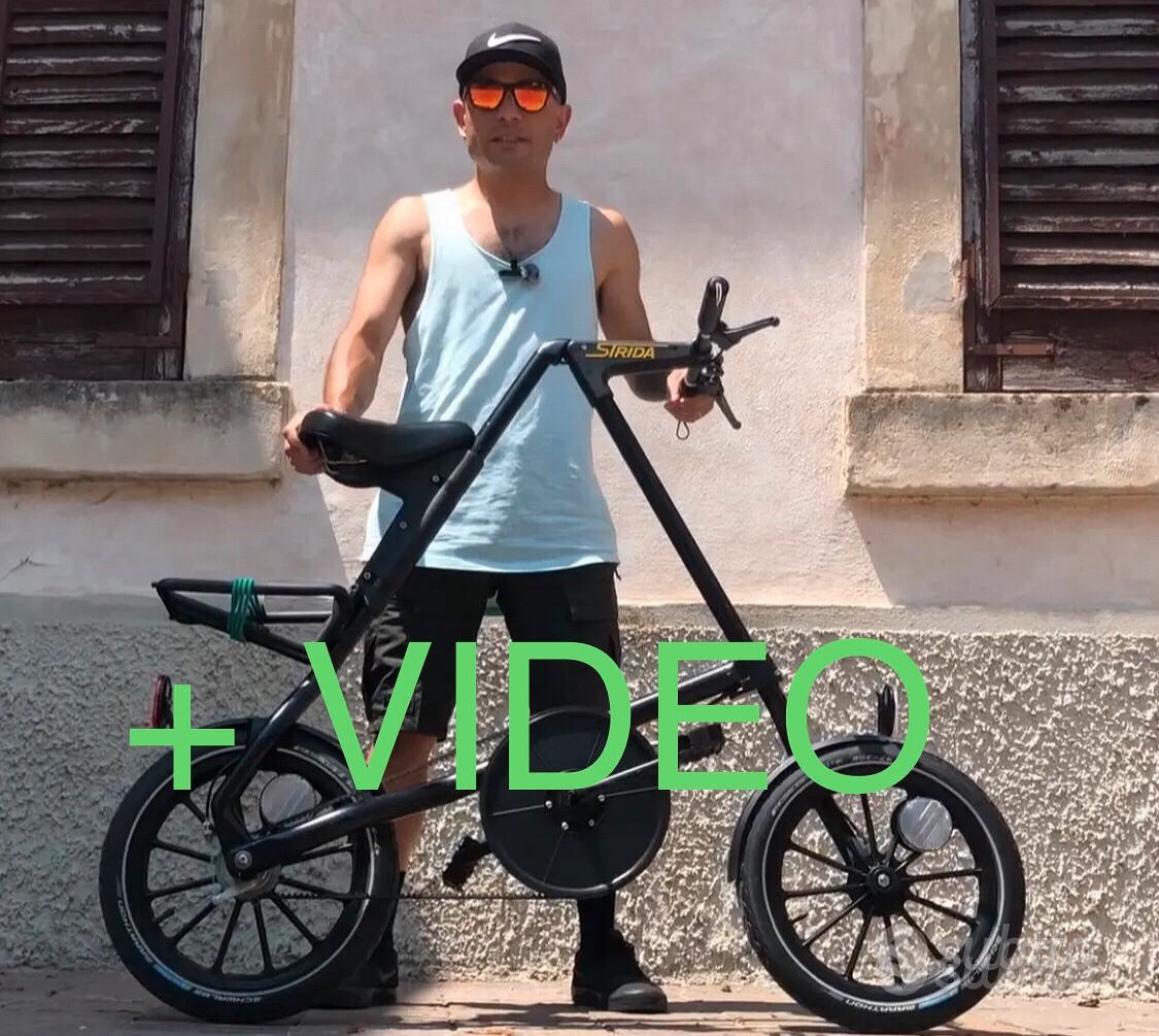 87 STRIDA bici pieghevole MK1 design Mark Sanders Biciclette In