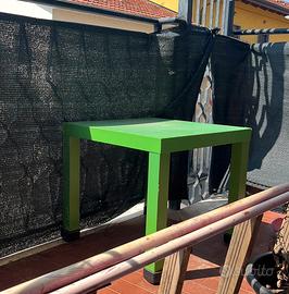 Tavolino da salotto/esterno verde Ikea