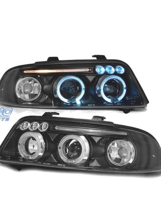 FARI AUDI A4 B5 99-00 ANGEL EYES LED NERO