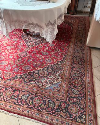 2 tappeti persiani antichi anndodati a mano